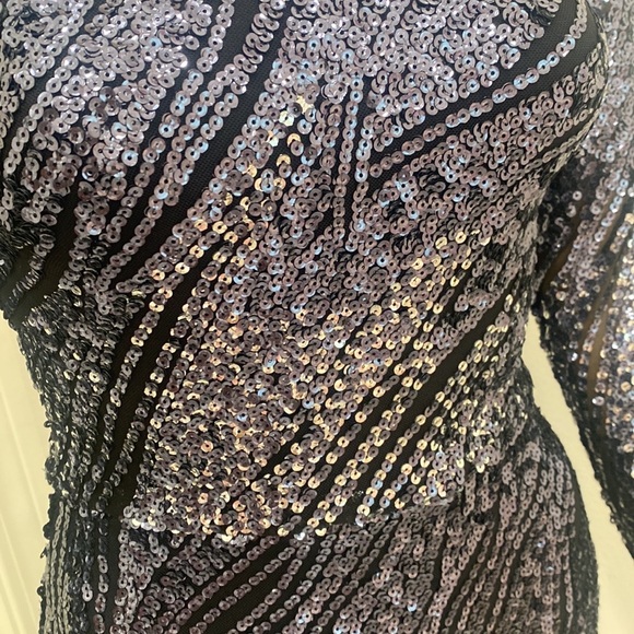 New dress   No tags Betsy &adam black and silver color - Picture 3 of 3